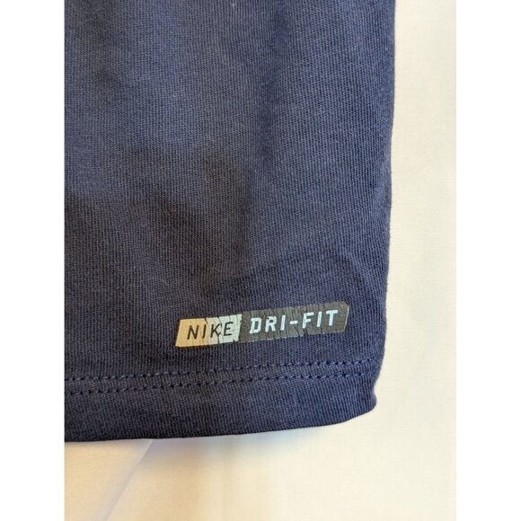 Hurley Key West T-Shirt Medium Dri-Fit Blue Short Sleeve Crew Neck Mens Tee - Picture 6 of 6